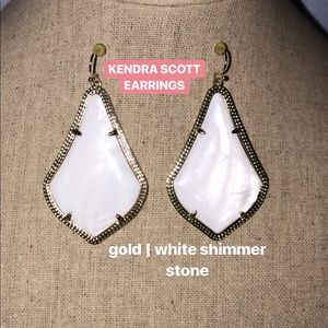 IVORY KENDRA SCOTT EARRINGS